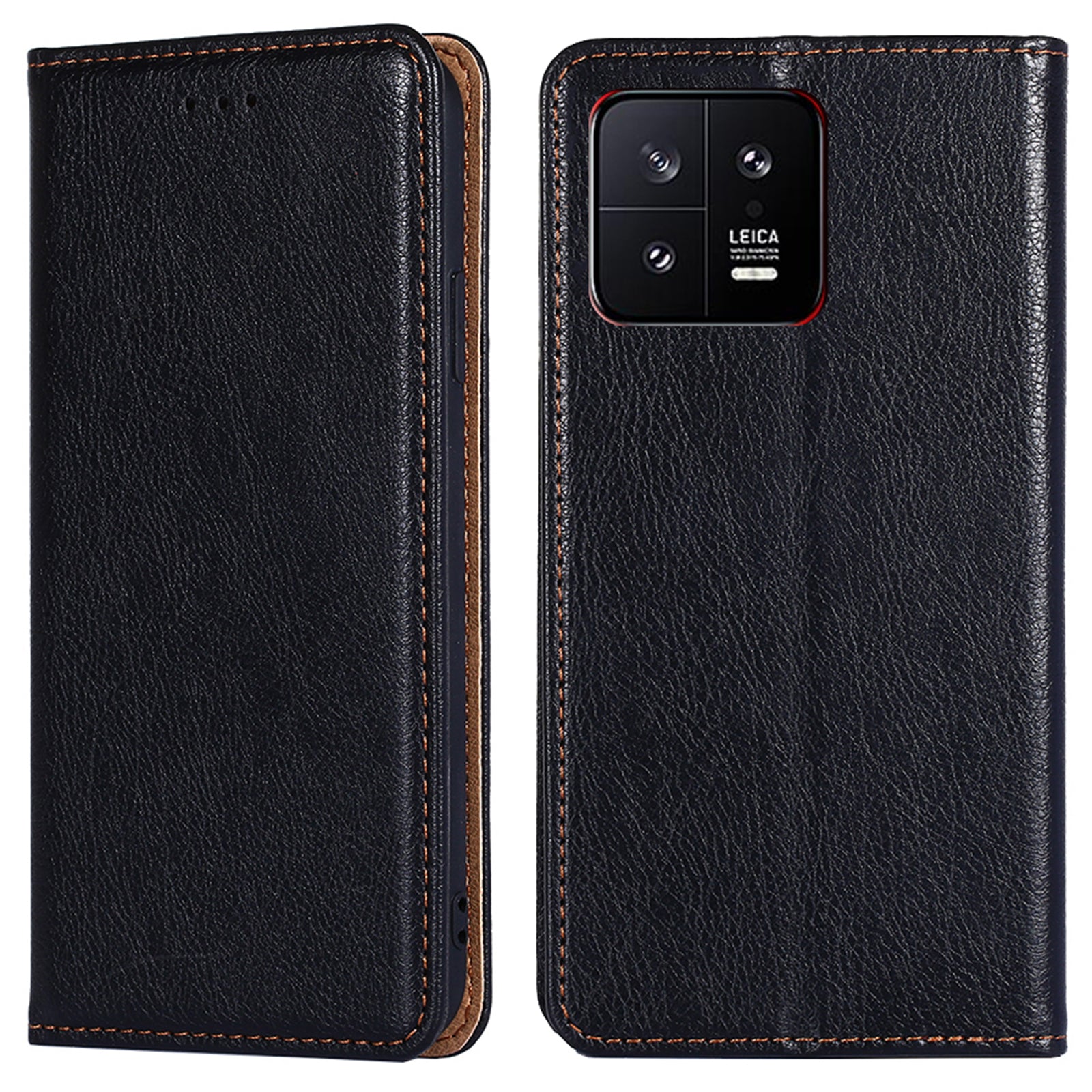 For Xiaomi 13 5G Magnetic Auto Adsorbed PU Leather Protective Cover Foldable Stand Phone Wallet Case For Xiaomi 13 5G Magnetic Auto Adsorbed PU Leather Protective Cover Foldable Stand Phone Wallet Case